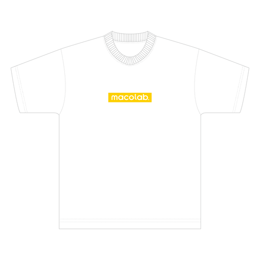 macolabロゴTシャツ[yellow]