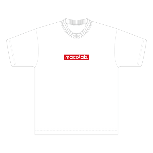 macolabロゴTシャツ[red]