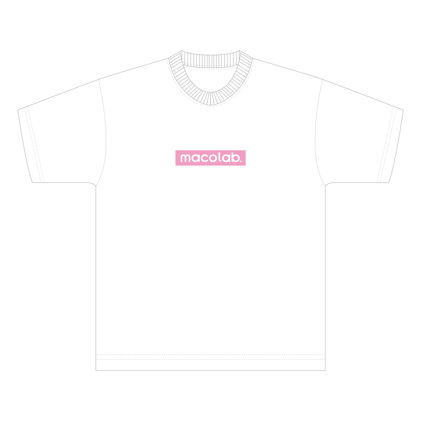 macolabロゴTシャツ[pink]